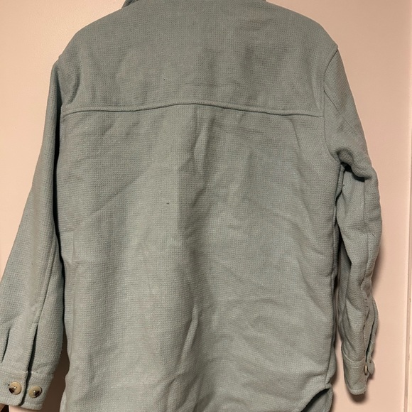 Baby blue shacket - Picture 4 of 4